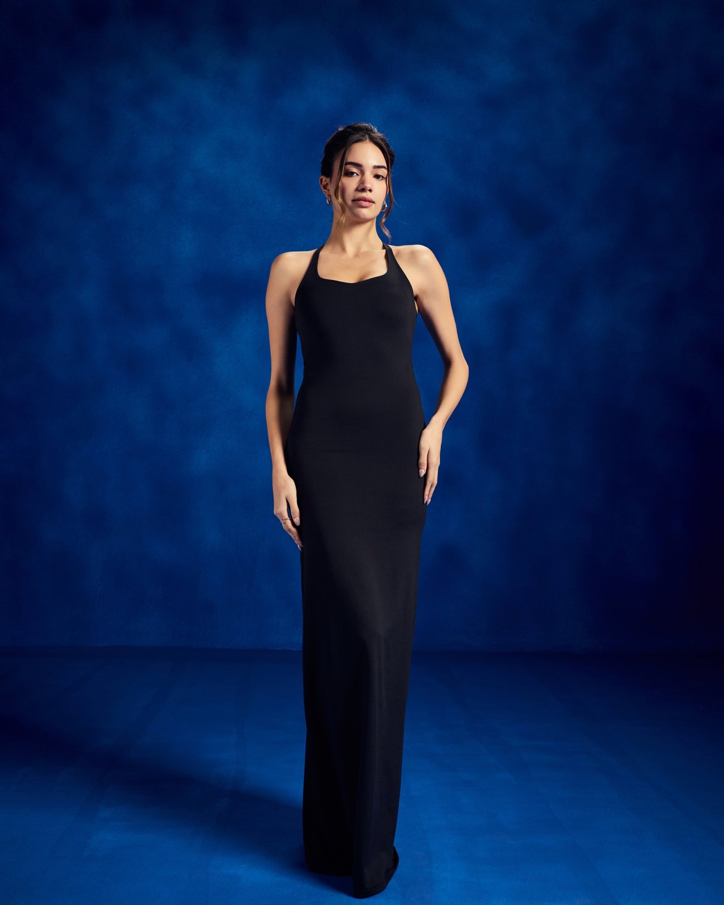 Clyra Black Dress - NepTerra